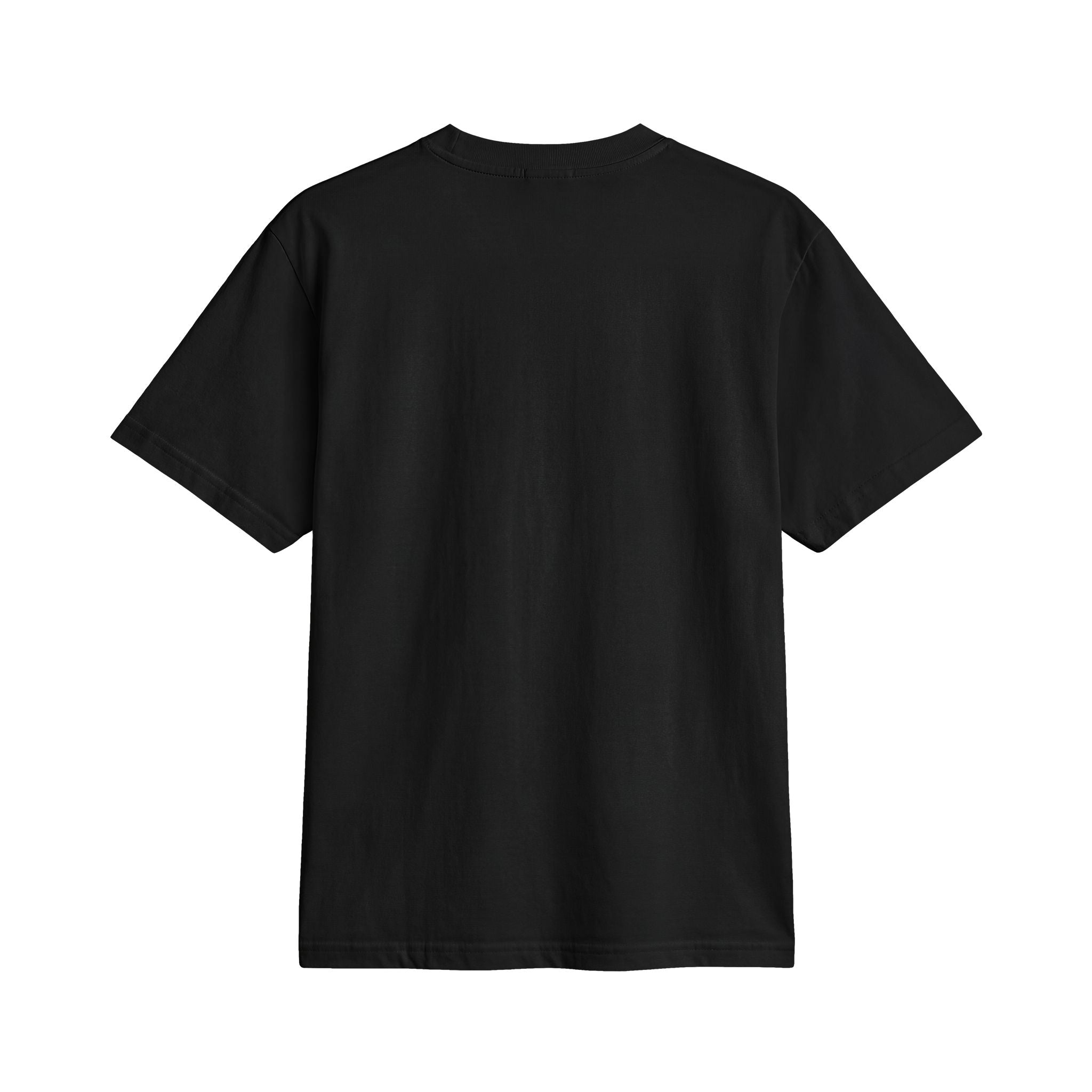 Iron Lion Essential Tee in black — classic-fit everyday gym t-shirt with lion mark