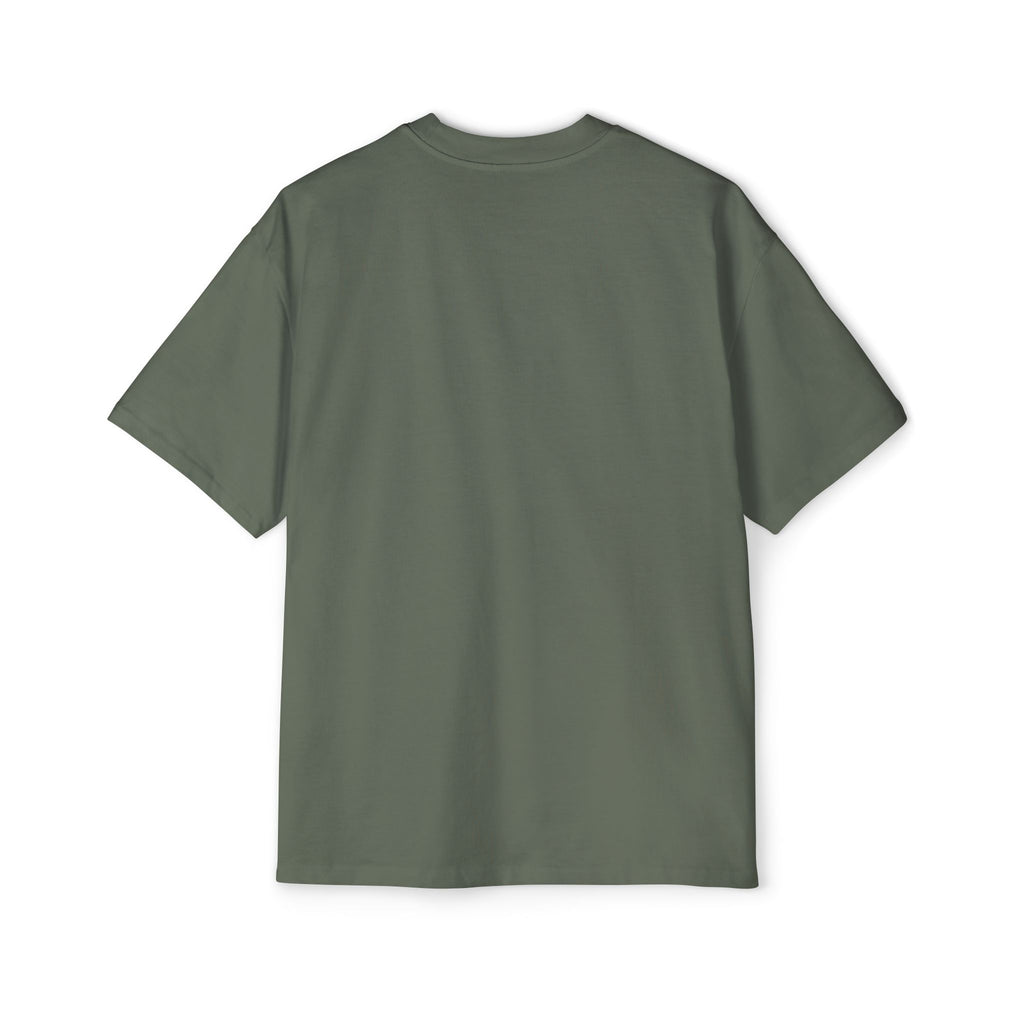Iron Lion cypress green everyday tee with lion logo — relaxed-fit gym t-shirt