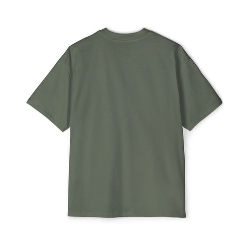 Iron Lion cypress green everyday tee with lion logo — relaxed-fit gym t-shirt