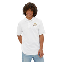 Iron Lion Embroidered Polo — Men's Classic Golf/Work Shirt